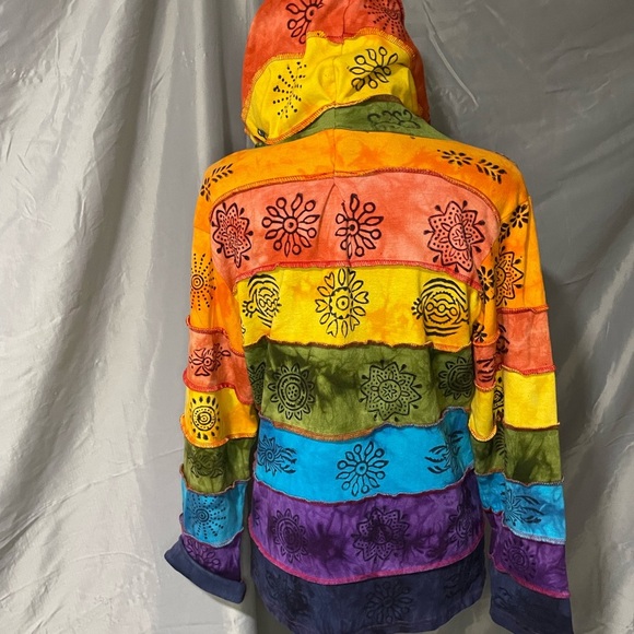 Rising International Multicolor Hooded Sweatshirt - Picture 4 of 11